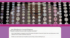 Desktop Screenshot of amyscrystalelegance.com